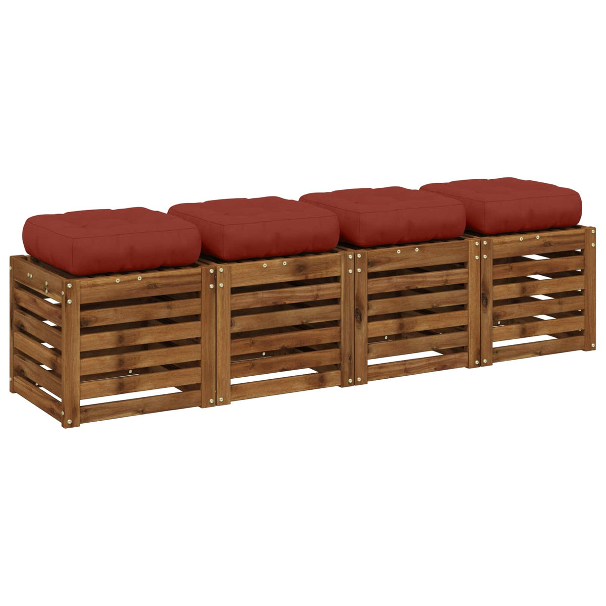 Μαξιλάρια καθιστικού 4 κομματιών VIANEN 4 pcs 100% Πολυεστέρας - Pakobazaar