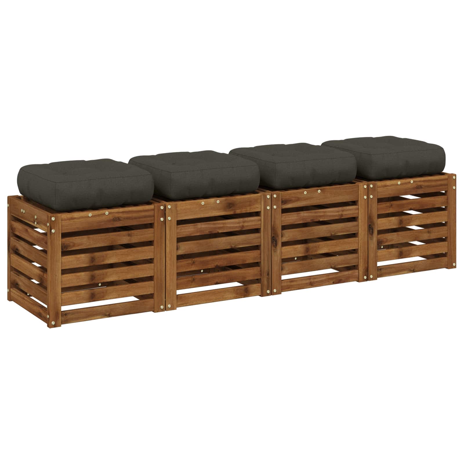 Μαξιλάρια καθιστικού 4 κομματιών VIANEN 4 pcs 100% Πολυεστέρας