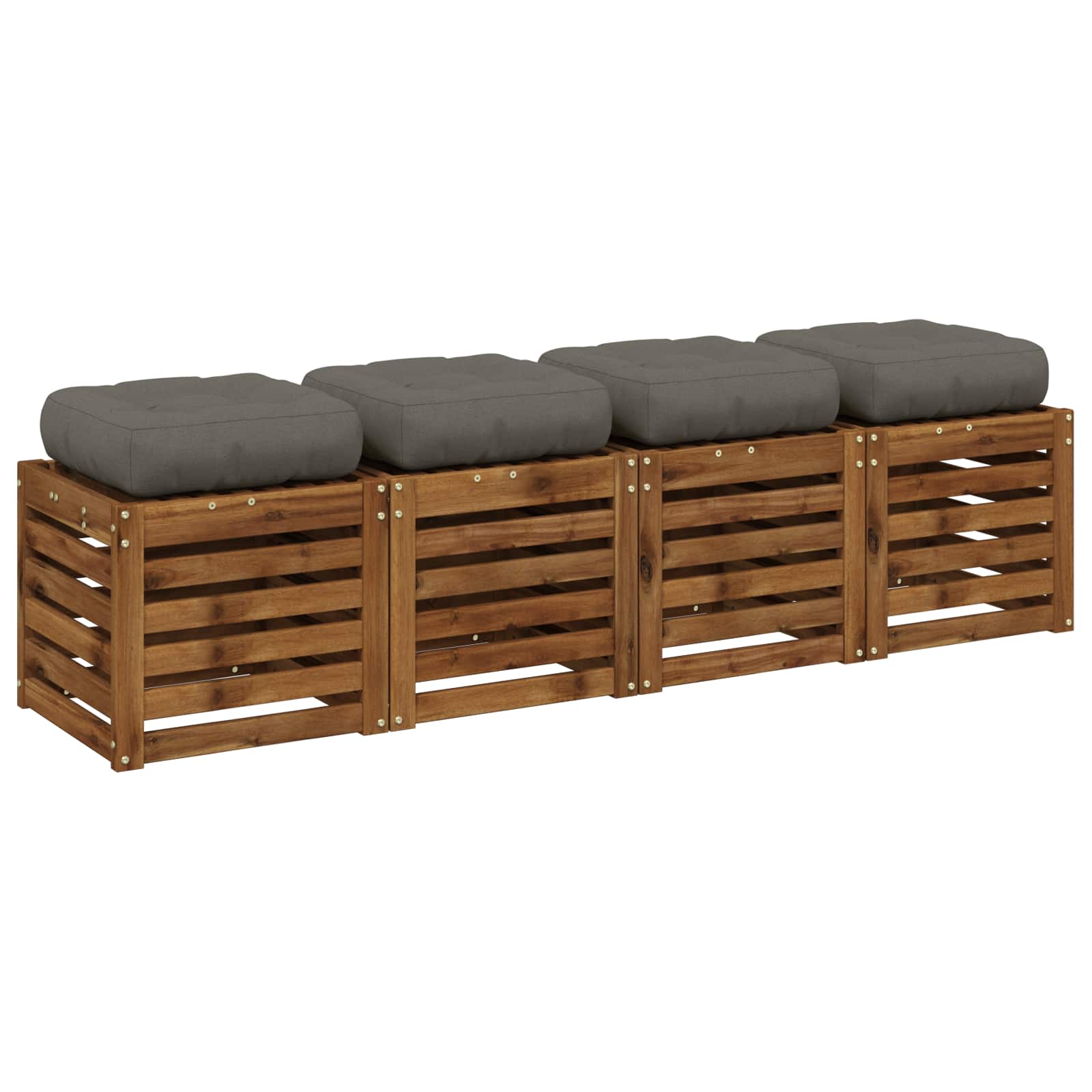 Μαξιλάρια καθιστικού 4 κομματιών VIANEN 4 pcs 100% Πολυεστέρας - Pakobazaar