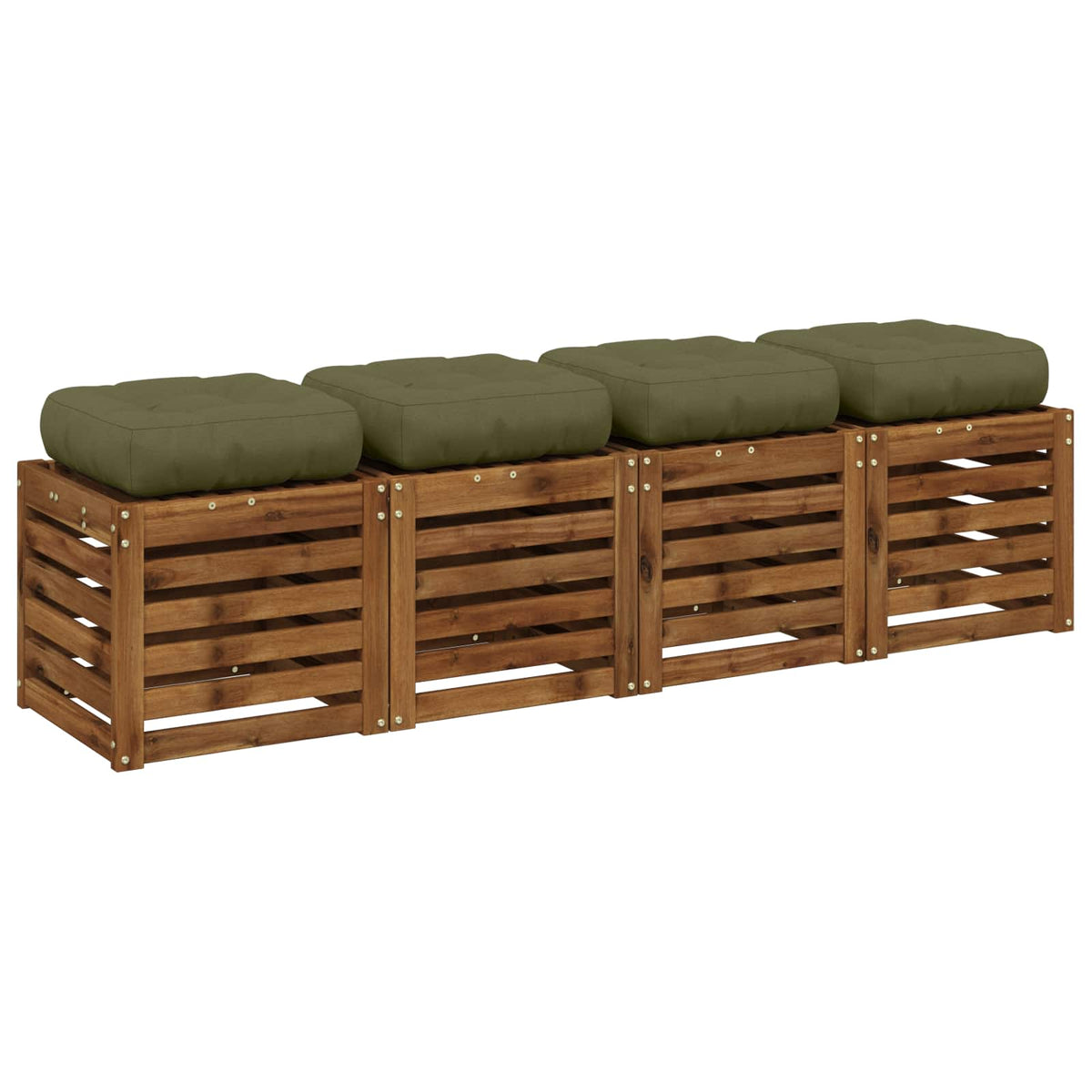 Μαξιλάρια καθιστικού 4 κομματιών VIANEN 4 pcs 100% Πολυεστέρας