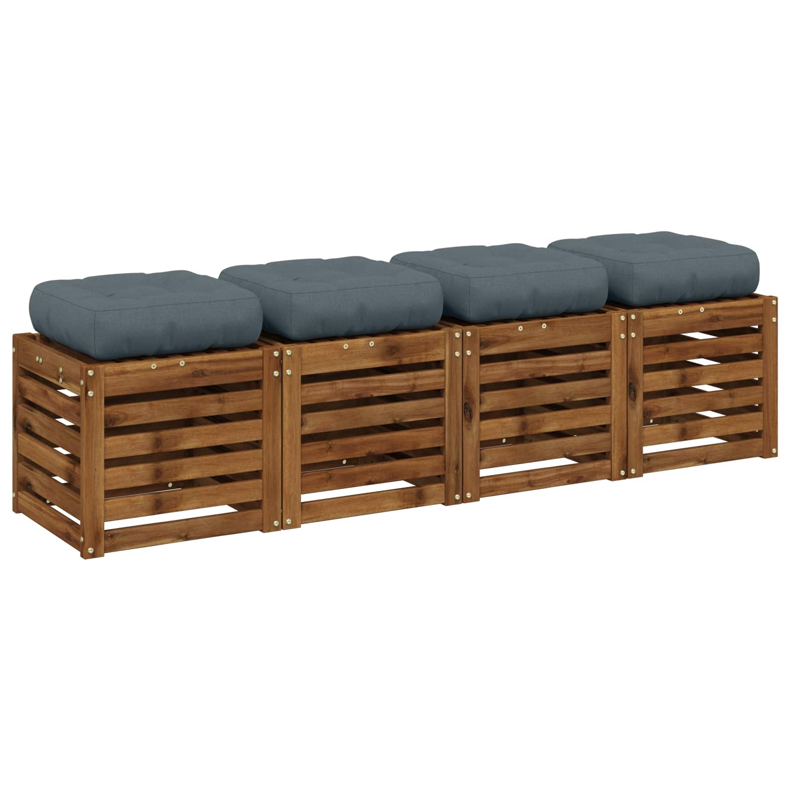 Μαξιλάρια καθιστικού 4 κομματιών VIANEN 4 pcs 100% Πολυεστέρας