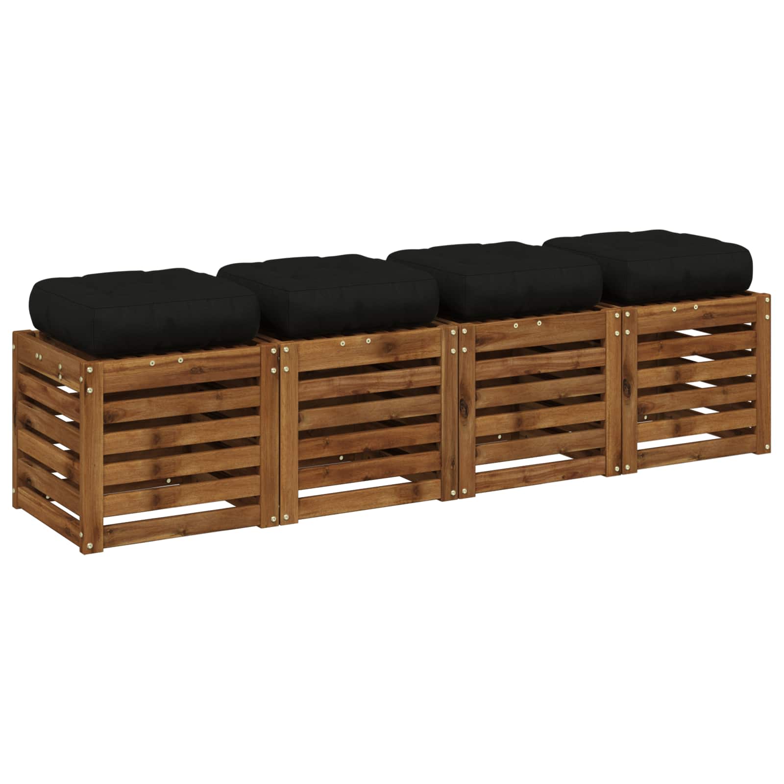 Μαξιλάρια καθιστικού 4 κομματιών VIANEN 4 pcs 100% Πολυεστέρας - Pakobazaar