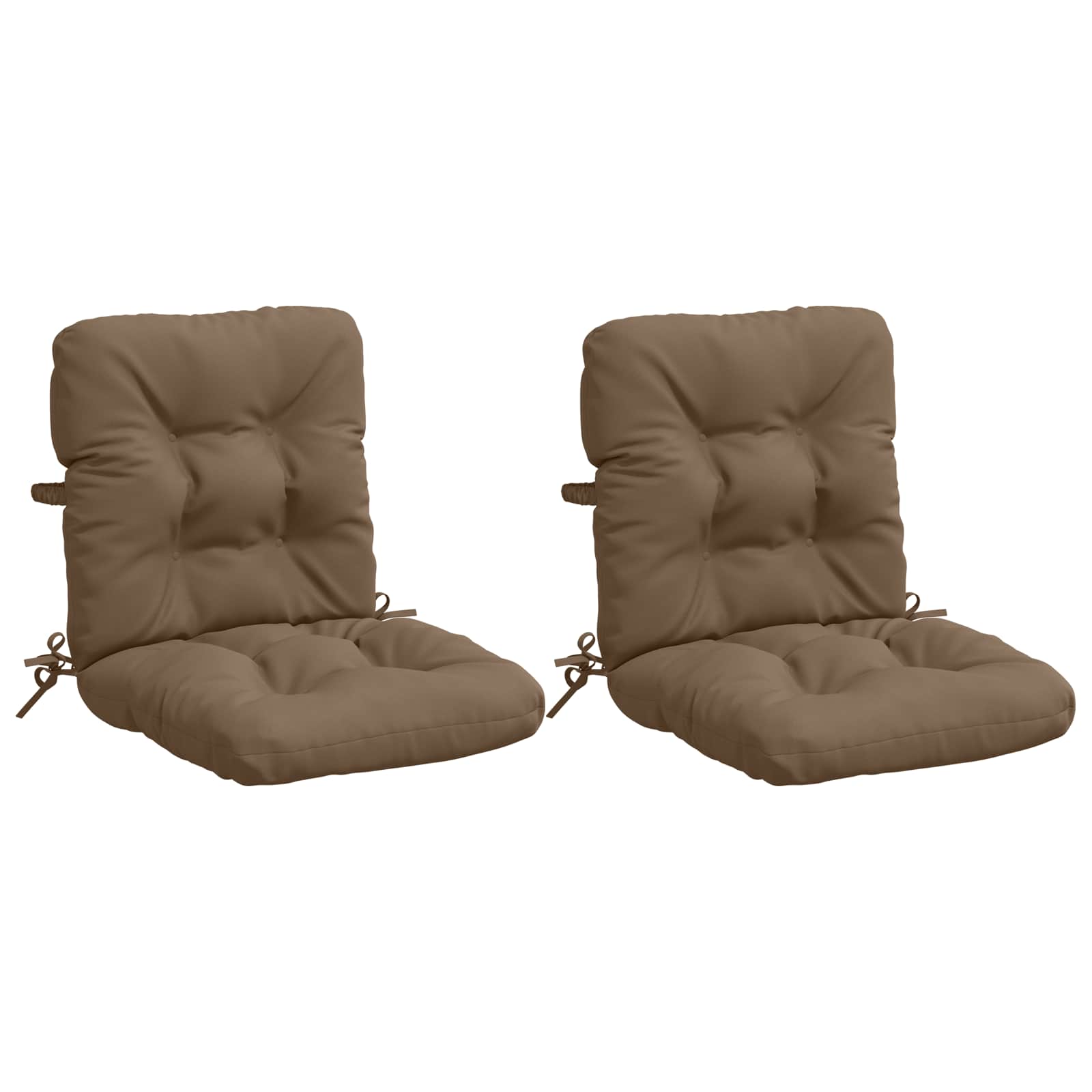 Σέτ Μαξιλαριών Υψηλής Πλάτης 2 Τεμαχίων VIANEN 2 pcs Taupe - Pakobazaar