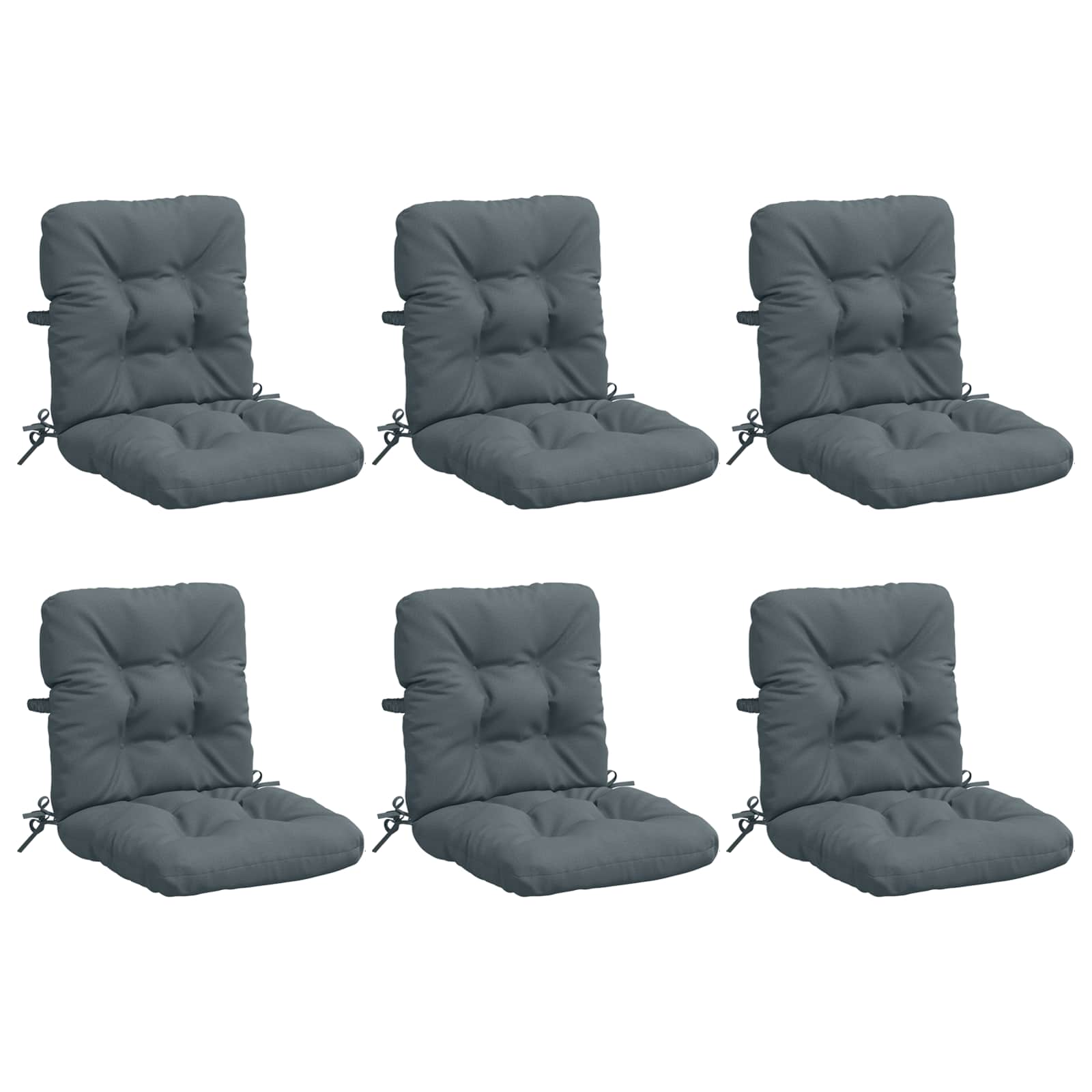 Σέτ Μαξιλαριών Υψηλής Πλάτης 6 Τεμαχίων VIANEN 6 pcs Μπλε - Pakobazaar