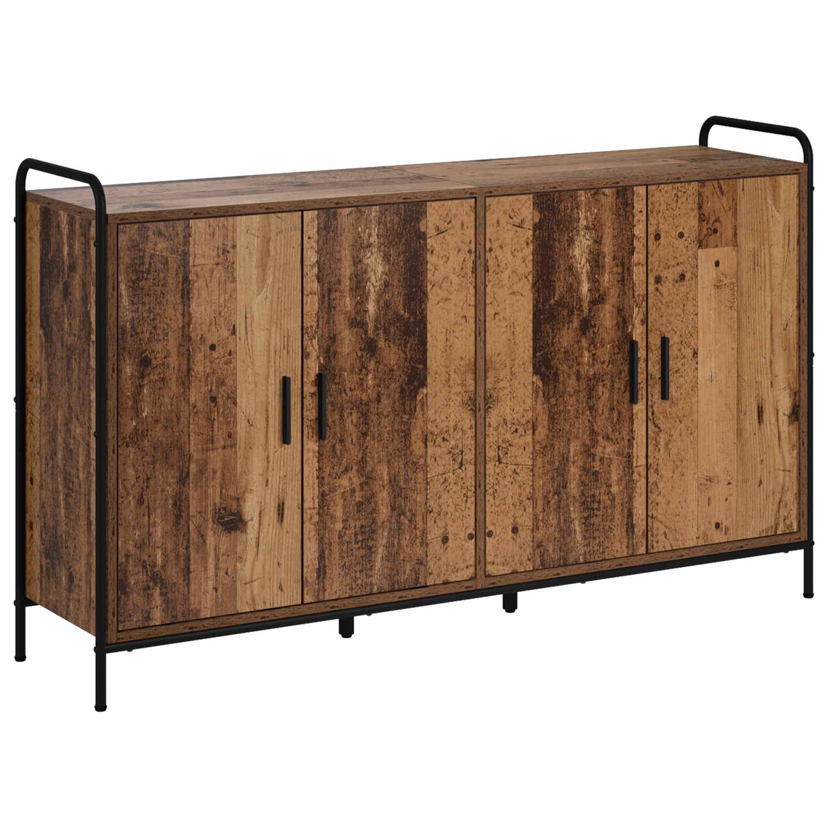 Πλαϊνό γραφείο Παλαιωμένο ξύλο 97 x 33 x 81 εκ - Pakobazaar
