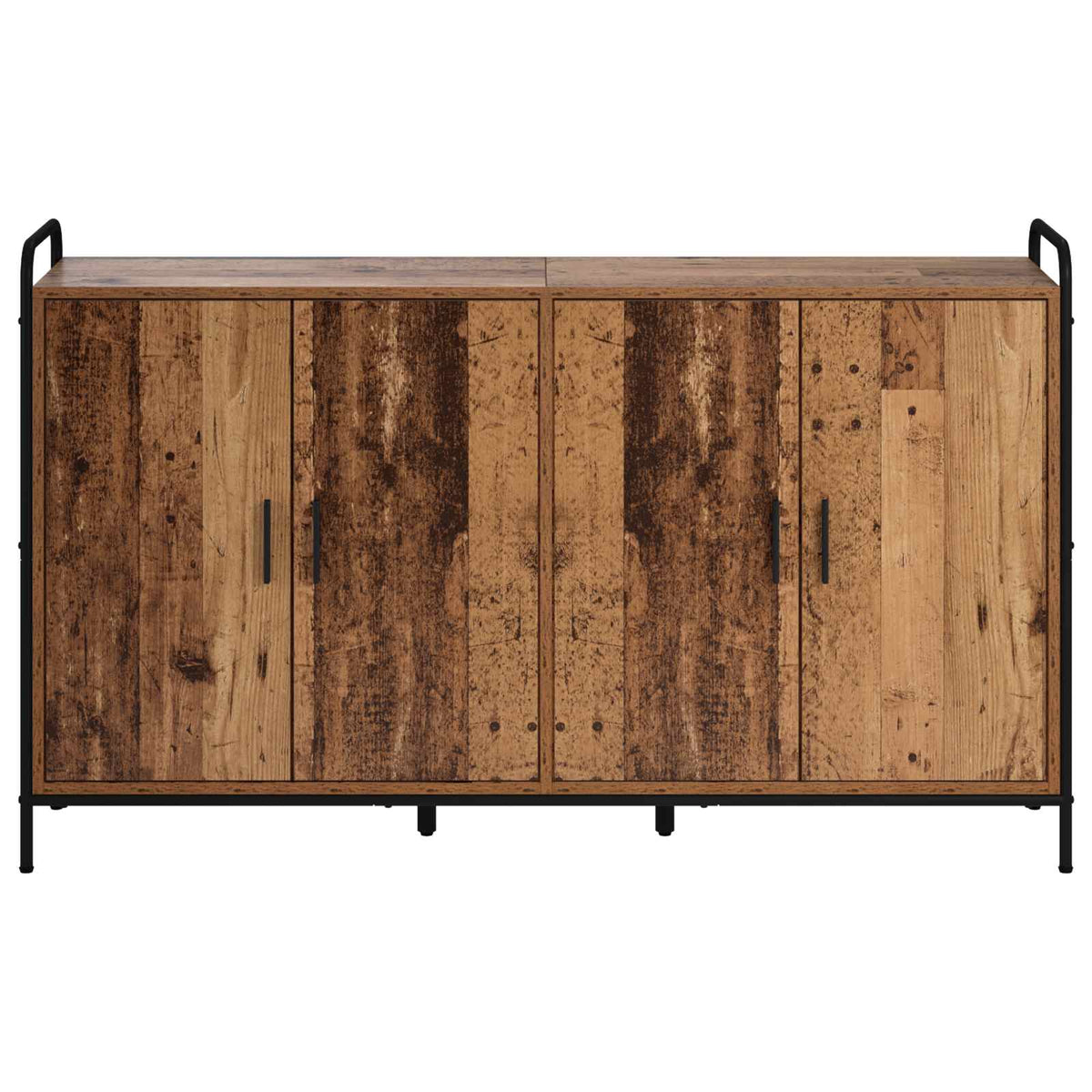 Πλαϊνό γραφείο Παλαιωμένο ξύλο 97 x 33 x 81 εκ - Pakobazaar