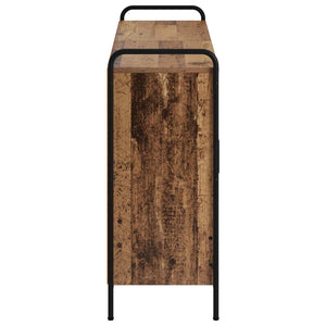 Πλαϊνό γραφείο Παλαιωμένο ξύλο 97 x 33 x 81 εκ - Pakobazaar