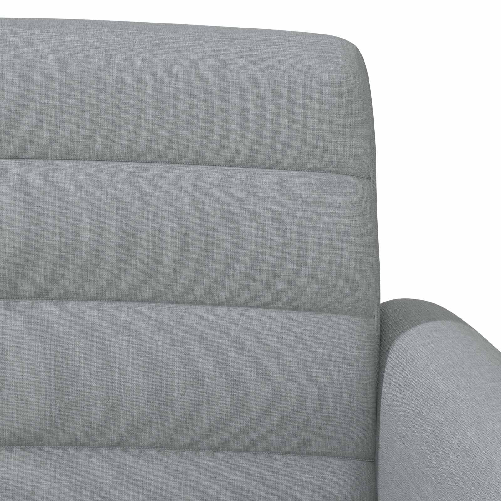 Love seat με κουμπιά Ανοιχτό γκρι 116 x 67 x 80 εκ. Ύφασμα - Pakobazaar