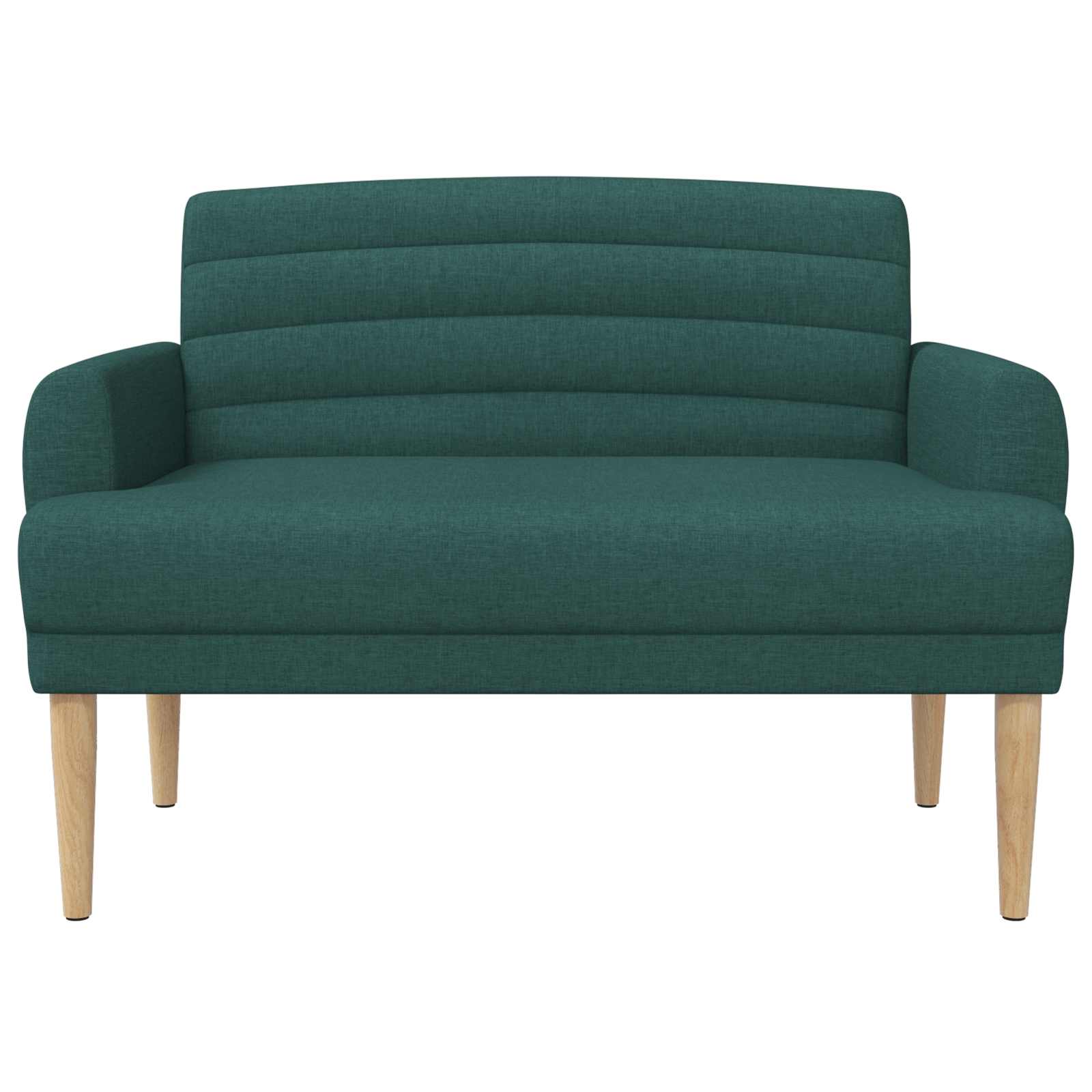 Love seat με κουμπιά Σκούρο Πράσινο 116 x 67 x 80 εκ. Ύφασμα - Pakobazaar