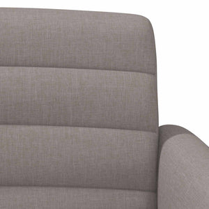 Love seat με κουμπιά Taupe 116 x 67 x 80 εκ. Ύφασμα - Pakobazaar