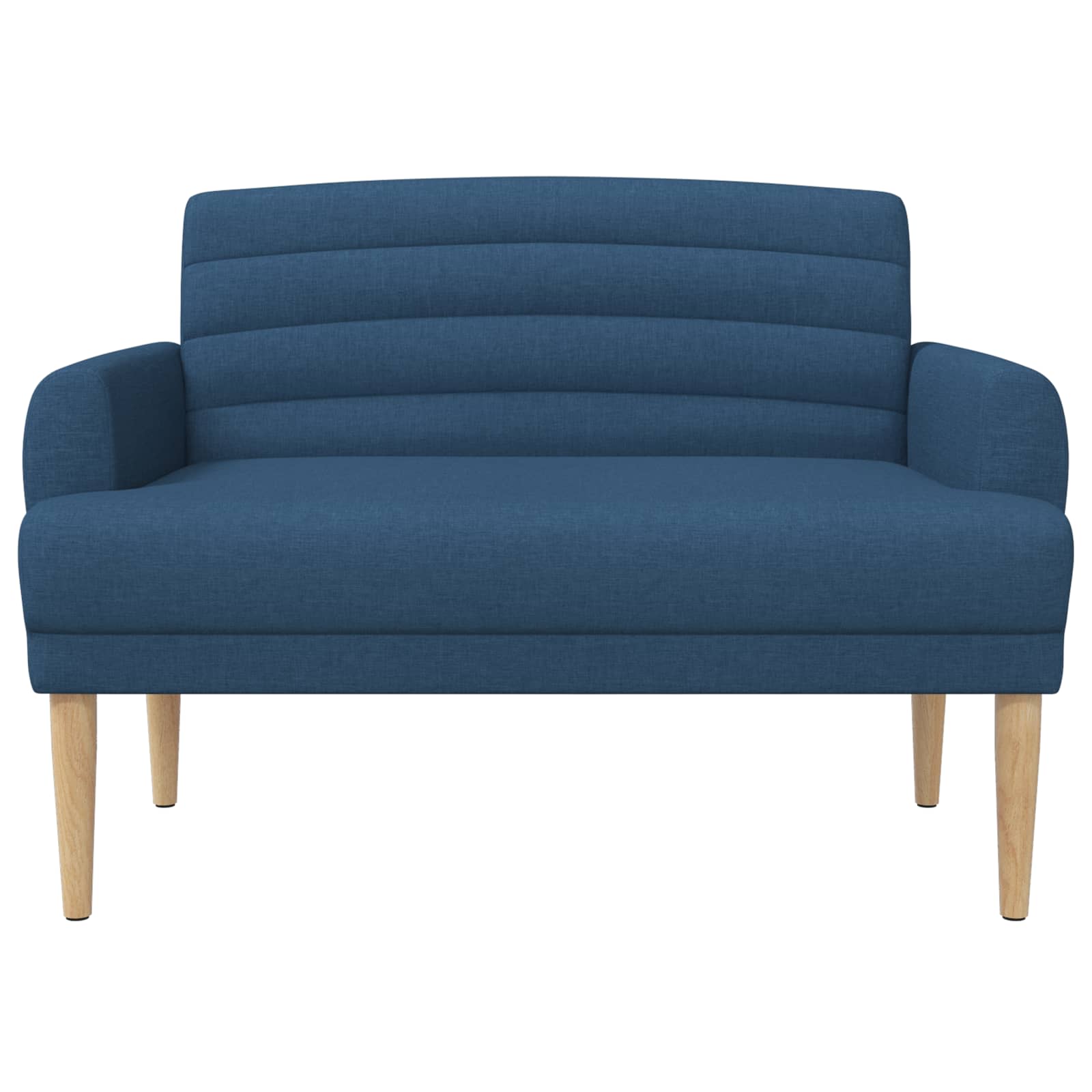 Love seat με κουμπιά Μπλε 116 x 67 x 80 εκ. Ύφασμα - Pakobazaar