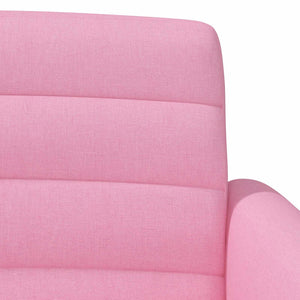 Love seat με κουμπιά Ροζ 116 x 67 x 80 εκ. Ύφασμα - Pakobazaar
