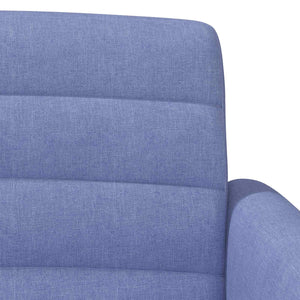 Love seat με κουμπιά Μπλε τζην 116 x 67 x 80 εκ. Ύφασμα - Pakobazaar