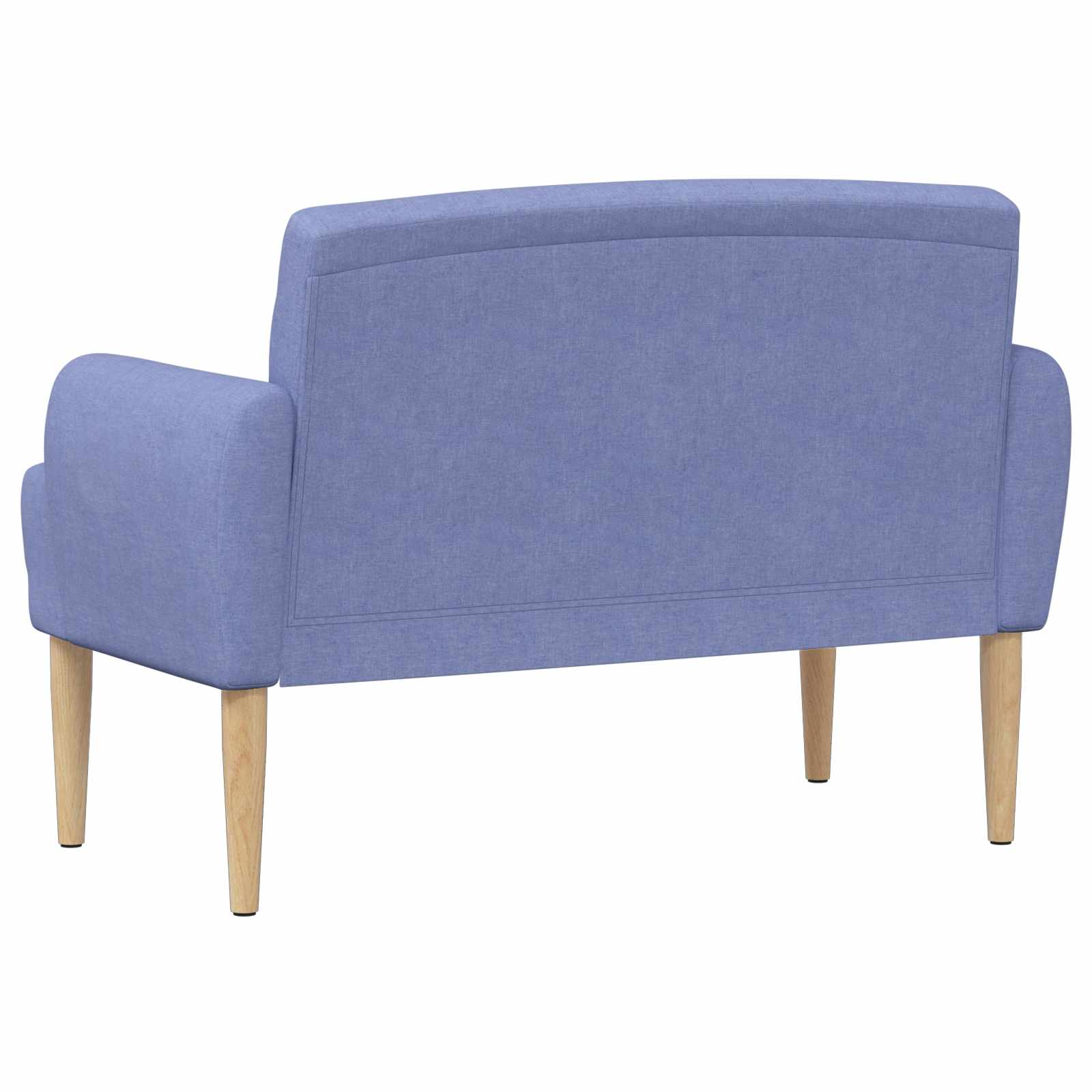 Love seat με κουμπιά Μπλε τζην 116 x 67 x 80 εκ. Ύφασμα - Pakobazaar