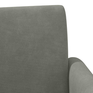 Love seat με κουμπιά Ανοιχτό γκρι 116 x 67 x 81 εκ - Pakobazaar
