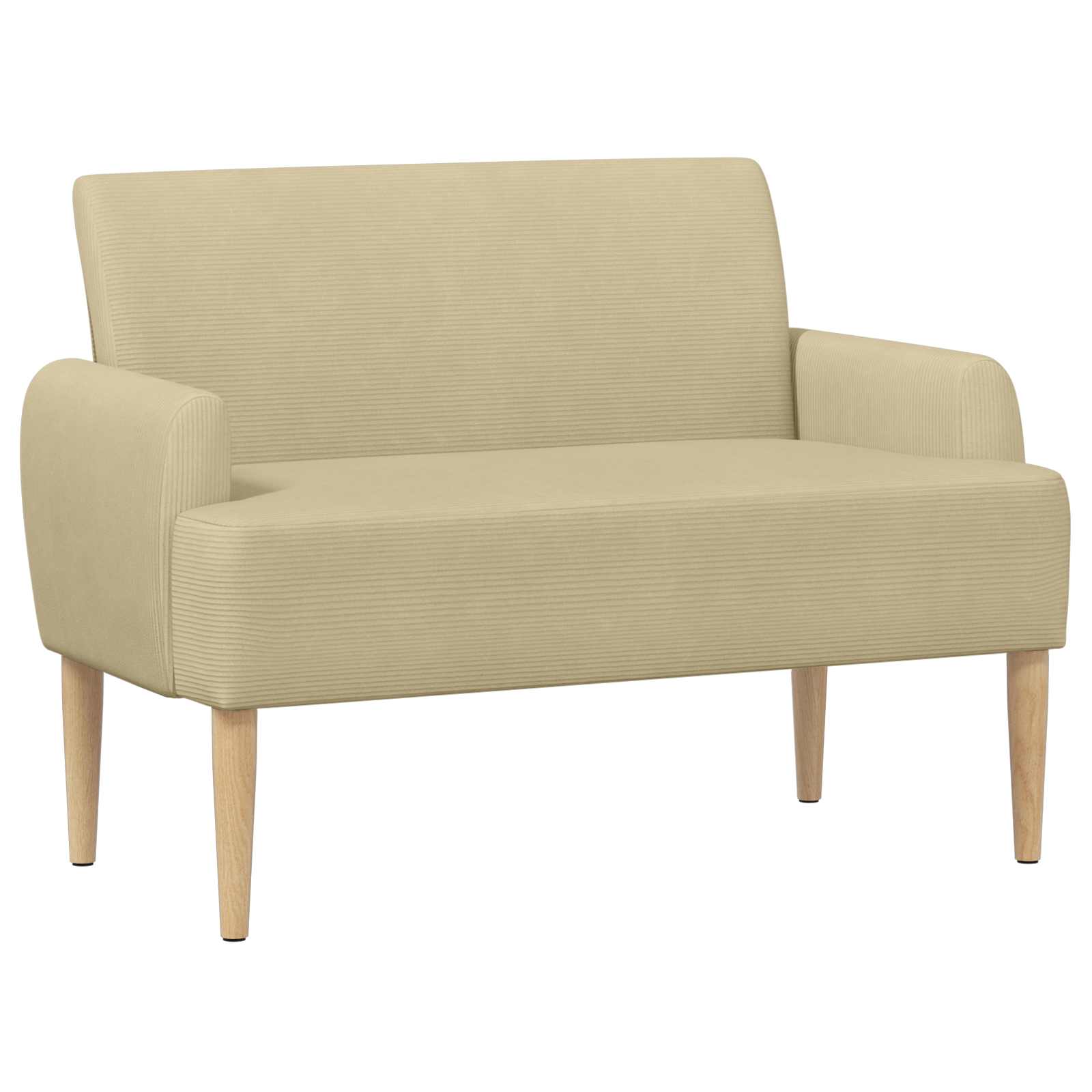 Love seat με κουμπιά Ανοιχτό Πράσινο Γκρι 116 x 67 x 81 εκ - Pakobazaar