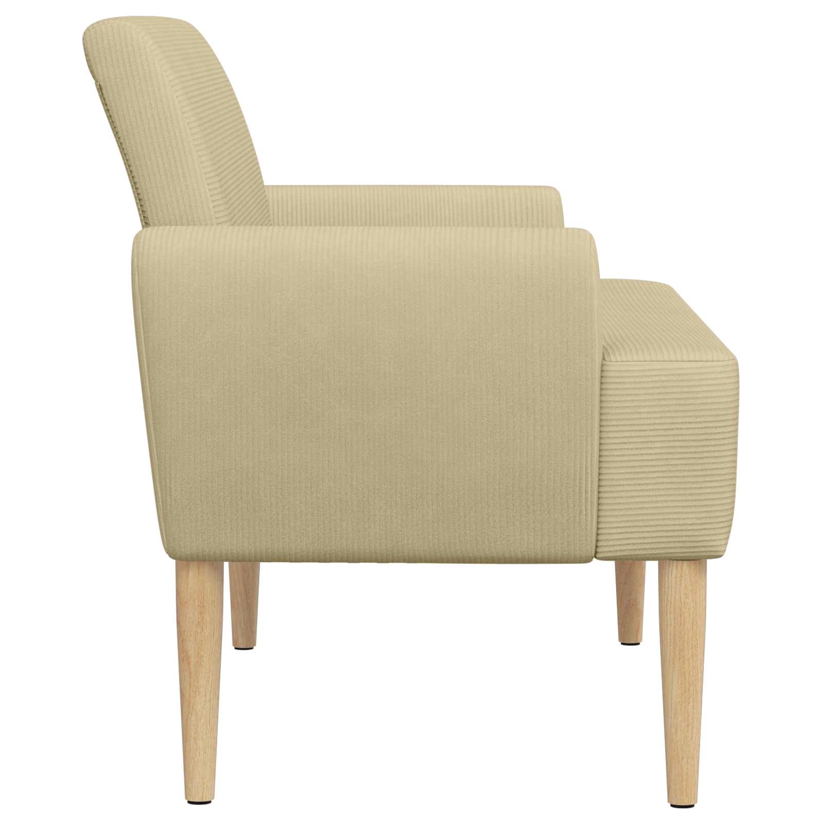 Love seat με κουμπιά Ανοιχτό Πράσινο Γκρι 116 x 67 x 81 εκ - Pakobazaar