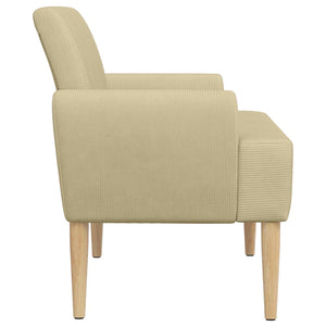 Love seat με κουμπιά Ανοιχτό Πράσινο Γκρι 116 x 67 x 81 εκ - Pakobazaar