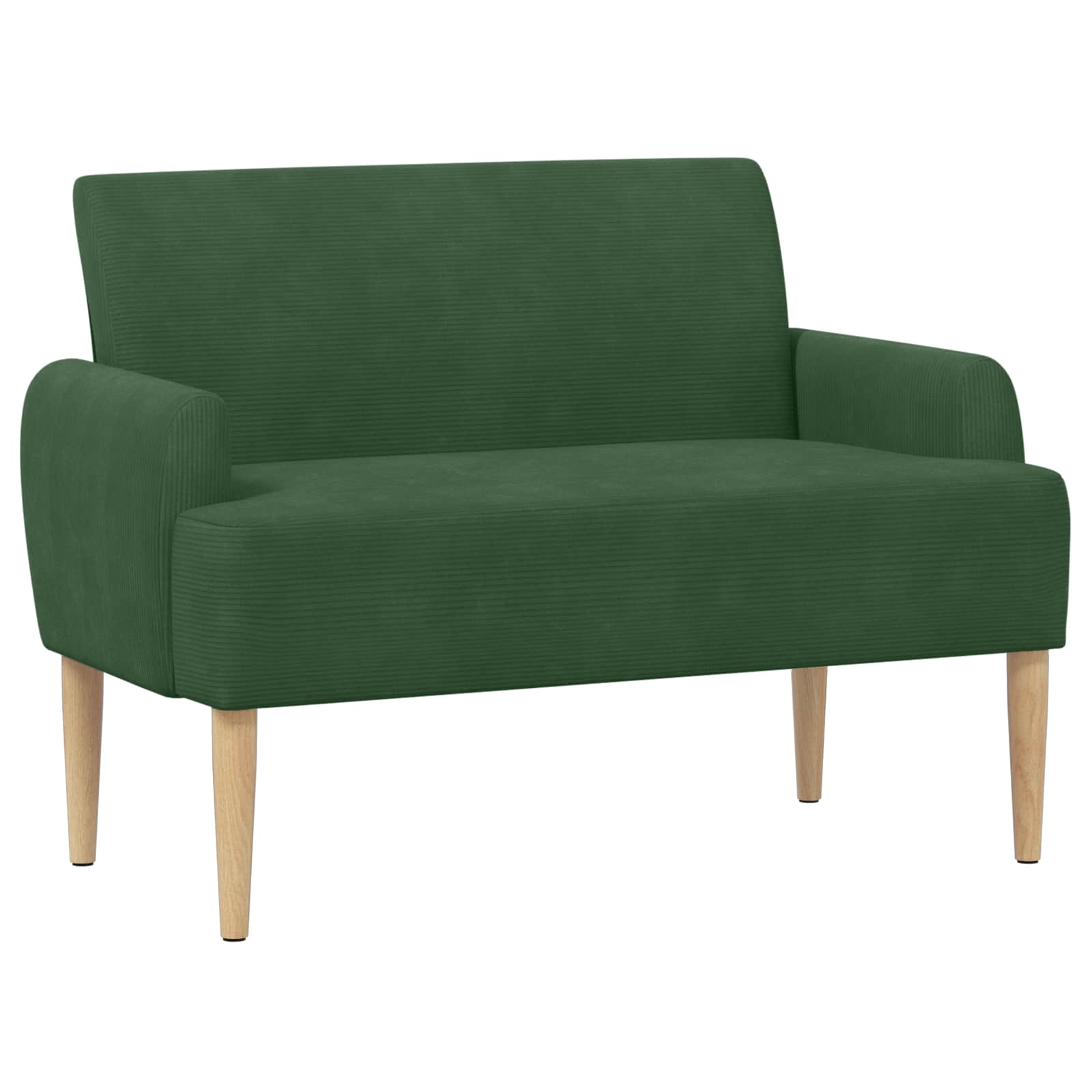 Love seat με κουμπιά Τζαγκουάρ Πράσινο 116 x 67 x 81 εκ - Pakobazaar