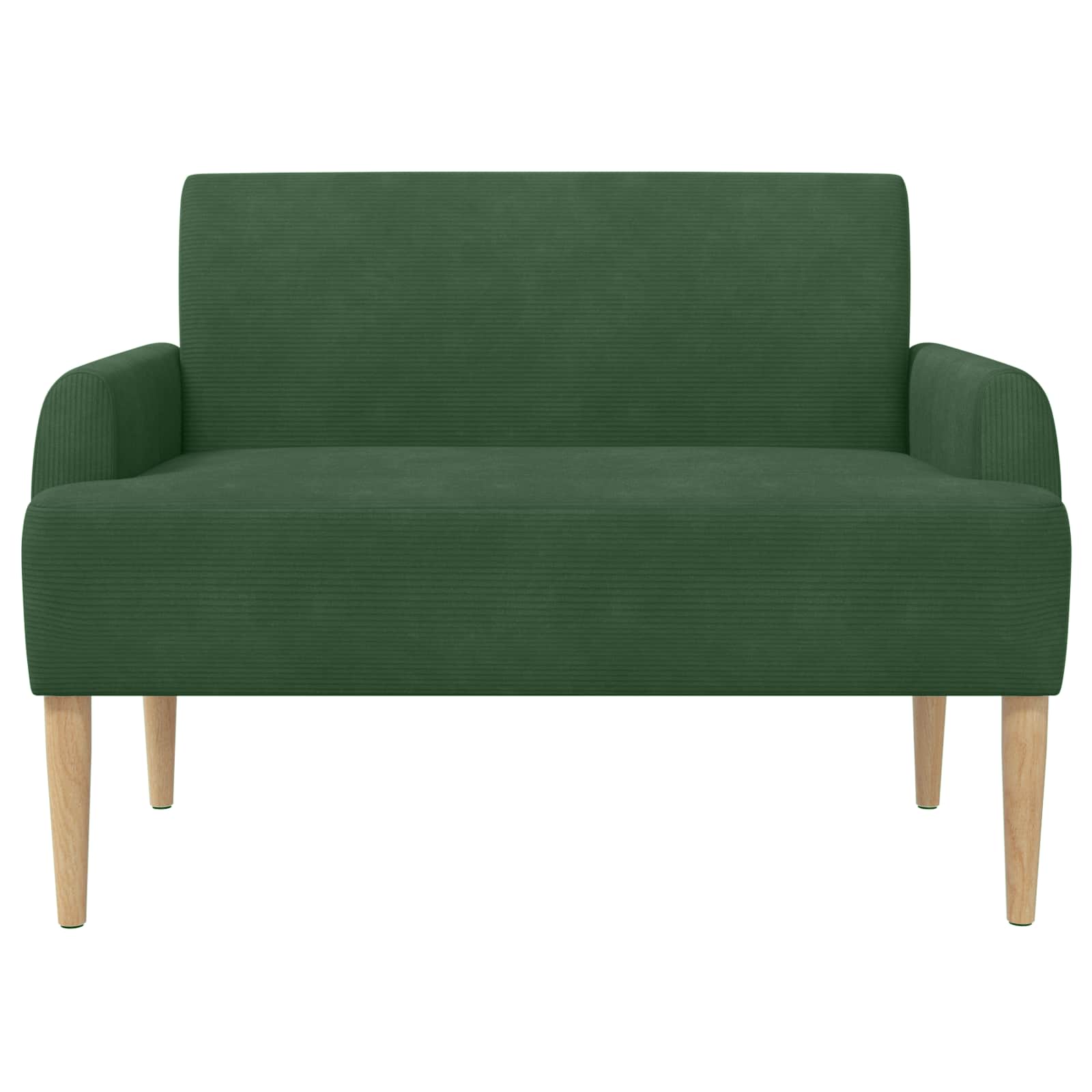 Love seat με κουμπιά Τζαγκουάρ Πράσινο 116 x 67 x 81 εκ - Pakobazaar