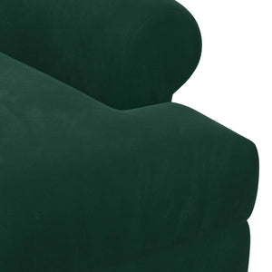 Love seat με κουμπιά Σκούρο Πράσινο 120 x 66 x 78 εκ. Βελούδο - Pakobazaar