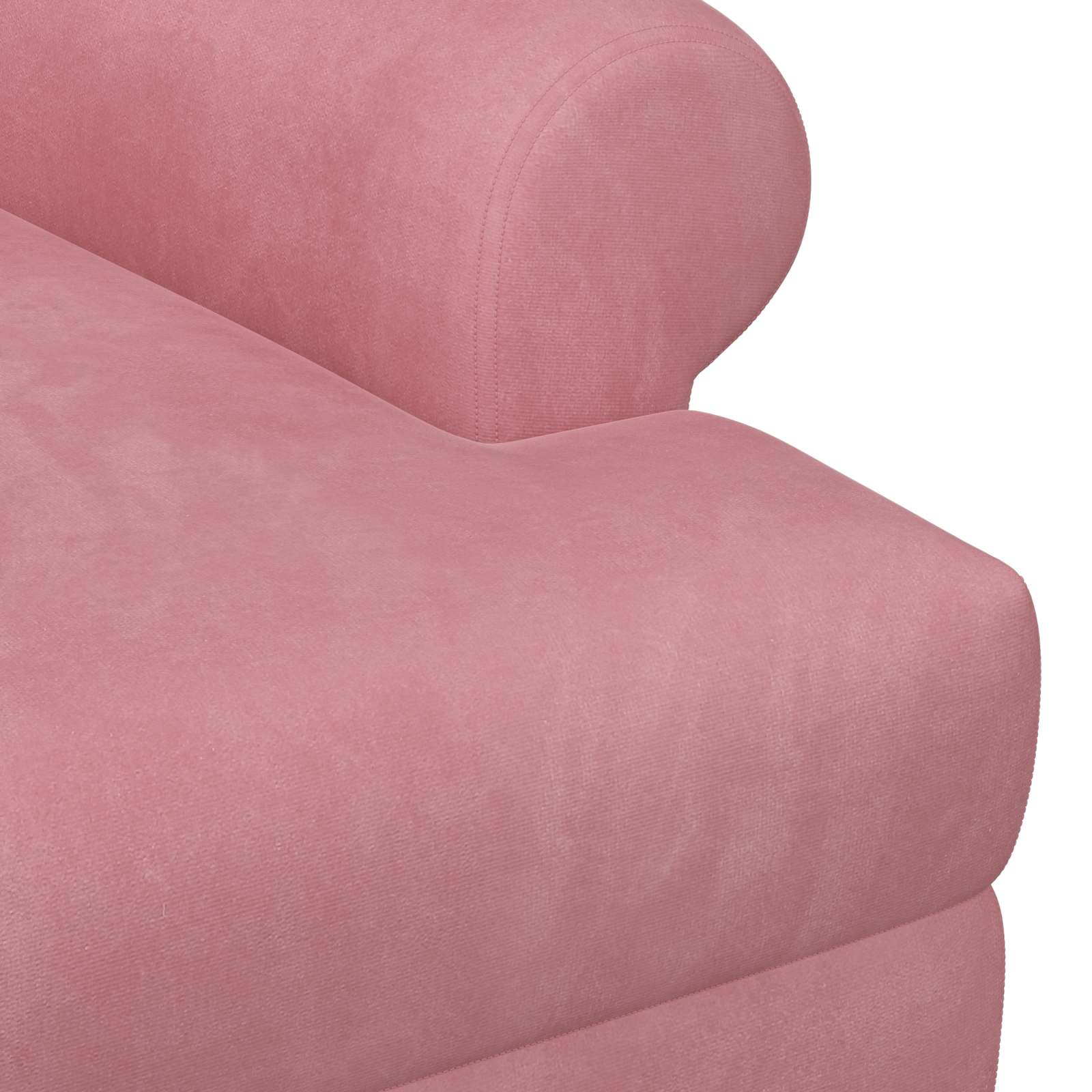 Love seat με κουμπιά Ροζ 120 x 66 x 78 εκ. Βελούδο - Pakobazaar