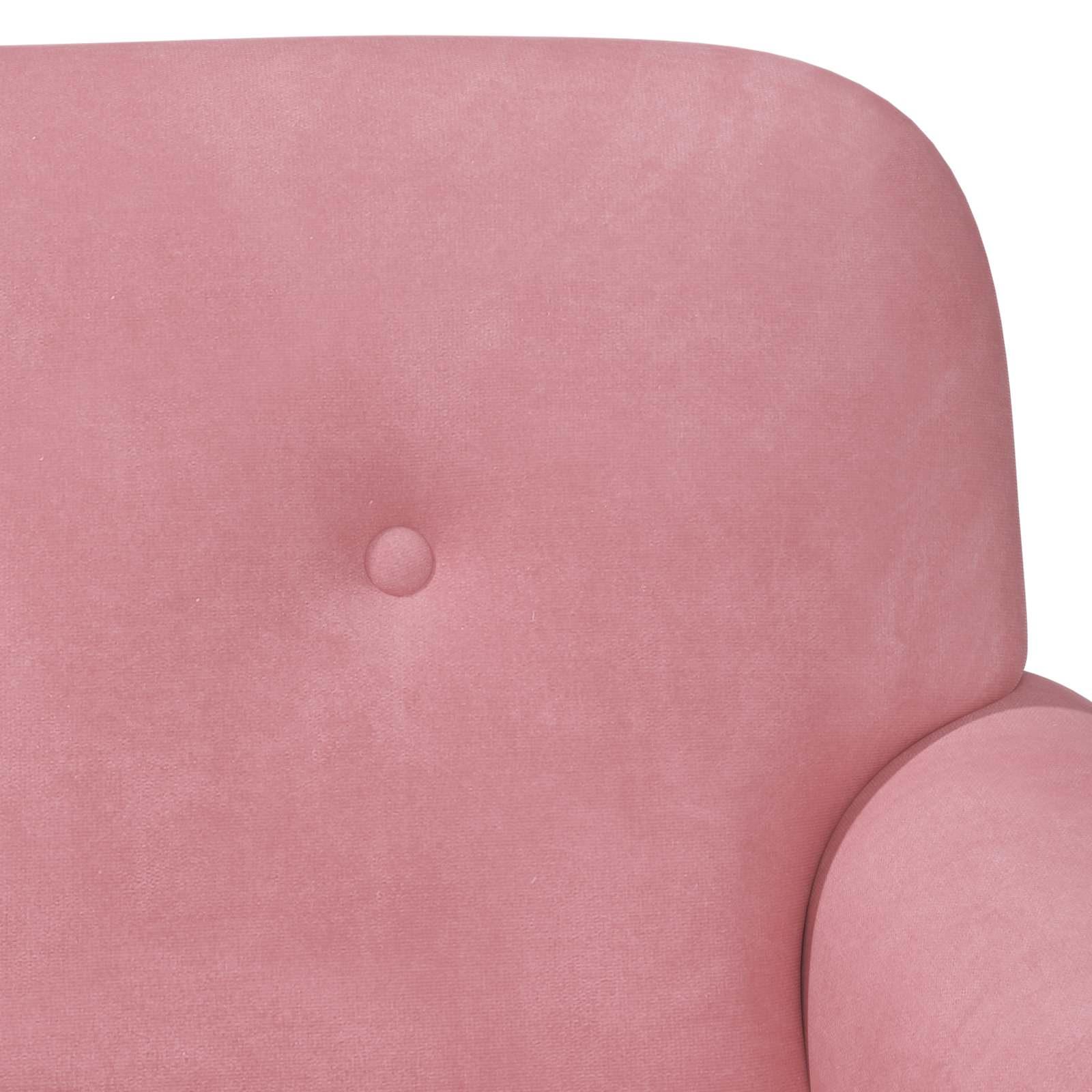 Love seat με κουμπιά Ροζ 120 x 66 x 78 εκ. Βελούδο - Pakobazaar