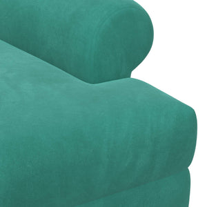 Love seat με κουμπιά Τιρκουάζ 120 x 66 x 78 εκ. Βελούδο - Pakobazaar