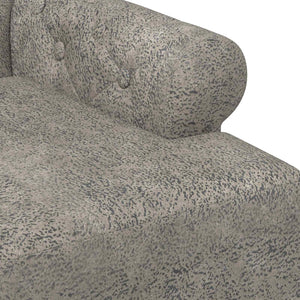Love seat με κουμπιά Ανοιχτό γκρι 120 x 65 x 78 εκ - Pakobazaar