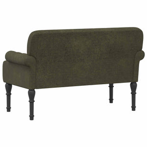 Love seat με κουμπιά Στρατιωτικό Πράσινο 120 x 65 x 78 εκ - Pakobazaar