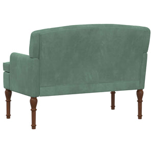 Love seat με κουμπιά Θαλασσί 111 x 65 x 79 εκ Βελούδο - Pakobazaar