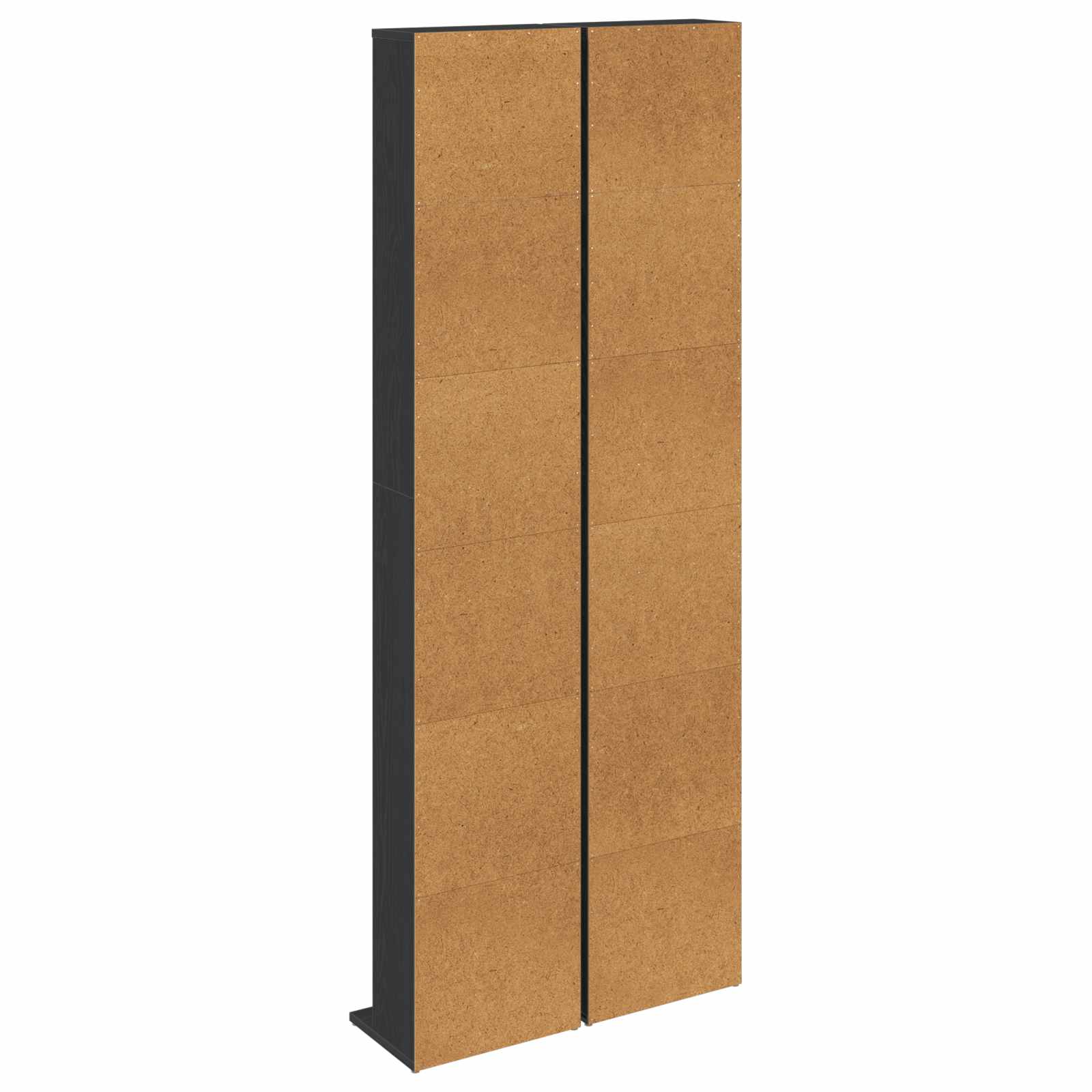 Ντουλάπα CD 2 τμχ. Μαύρη Δρυς 33 x 23,5 x 175 εκ. - Pakobazaar
