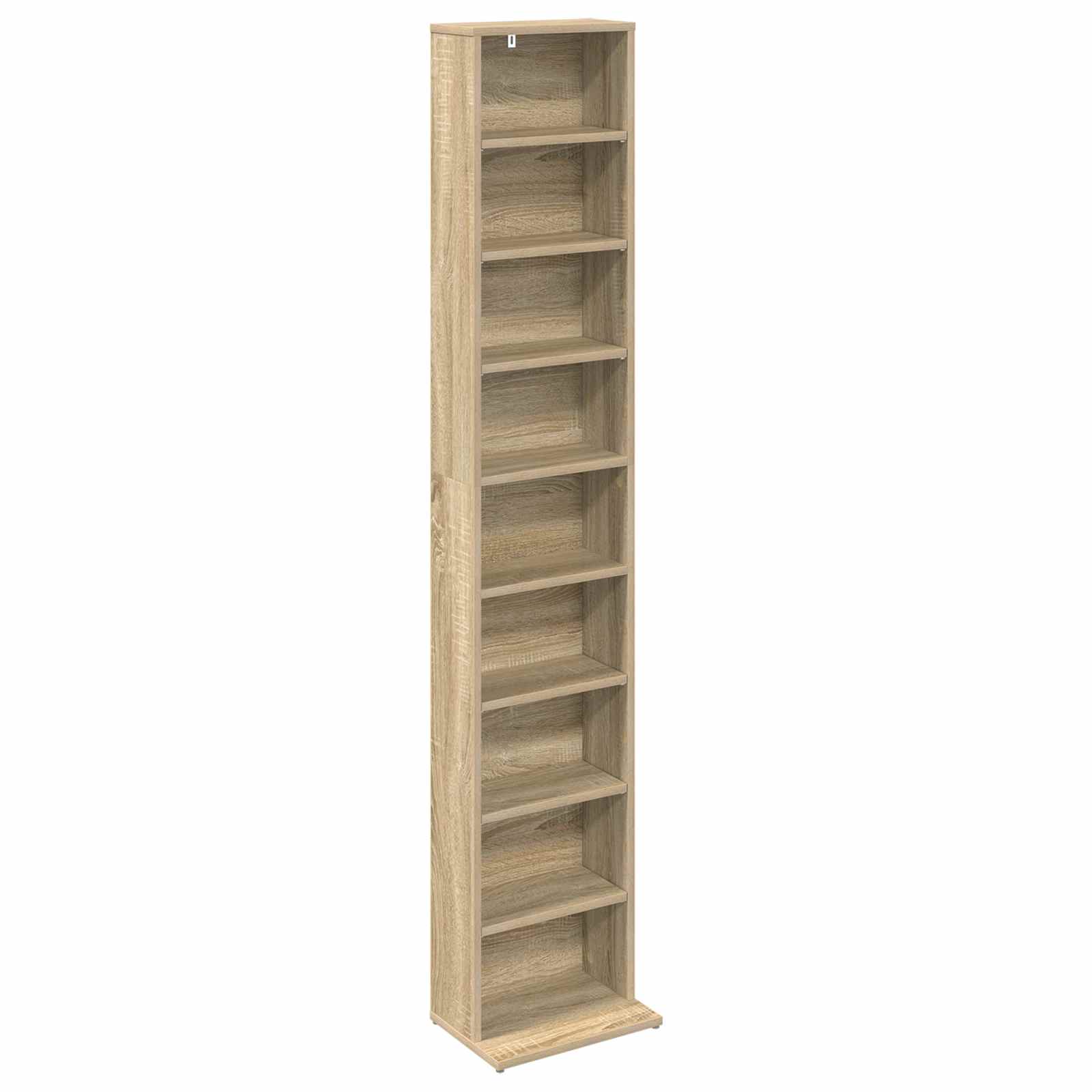 Ντουλάπα CD 2 τμχ. Sonoma Δρυς 33 x 23,5 x 175 εκ. - Pakobazaar