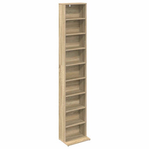 Ντουλάπα CD 2 τμχ. Sonoma Δρυς 33 x 23,5 x 175 εκ. - Pakobazaar