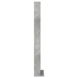 Ντουλάπα CD Γκρι Σκυροδέματος 33 x 23,5 x 175 εκ. - Pakobazaar