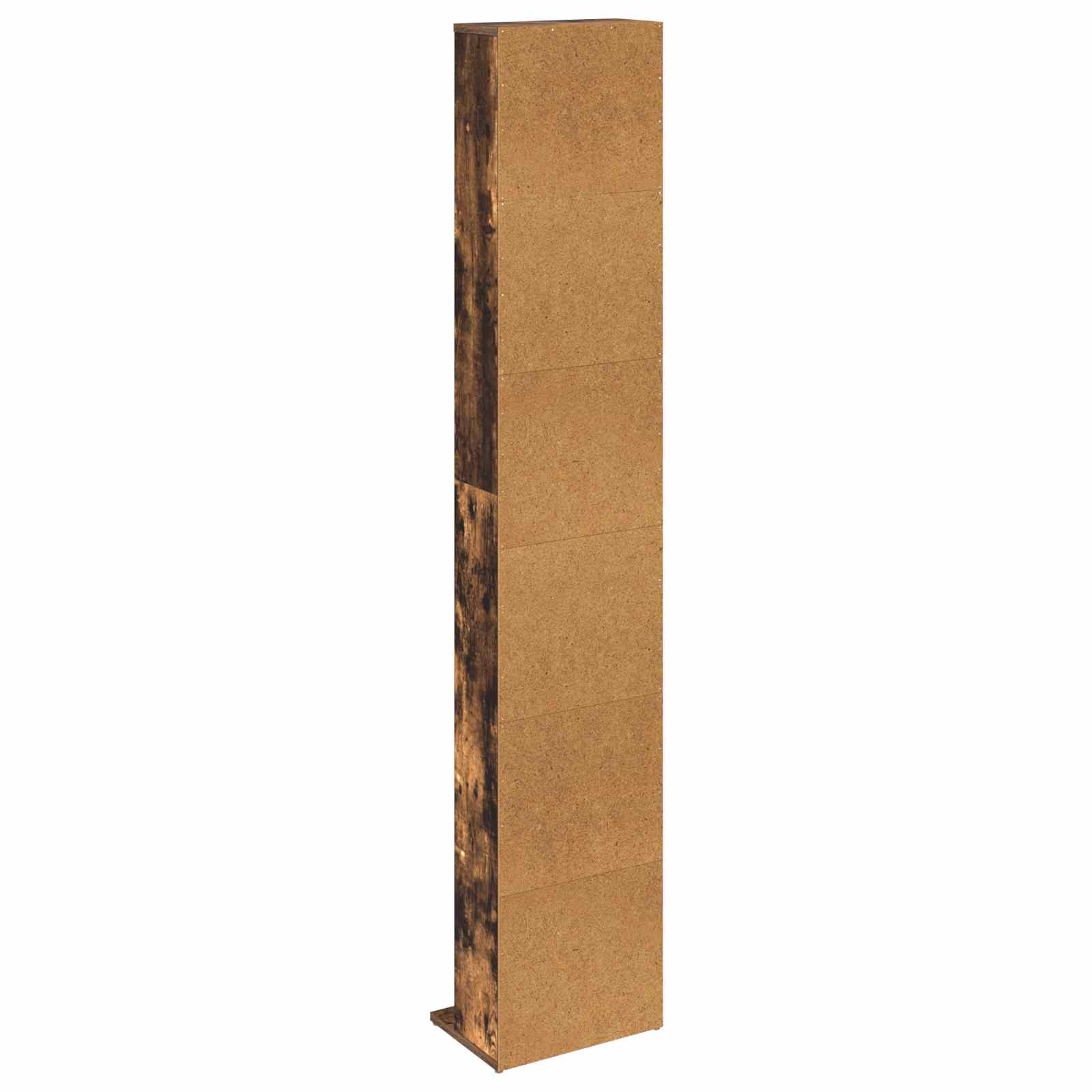 Ντουλάπα CD Καπνισμένο Ξύλο Δρυός 33 x 23,5 x 175 εκ.