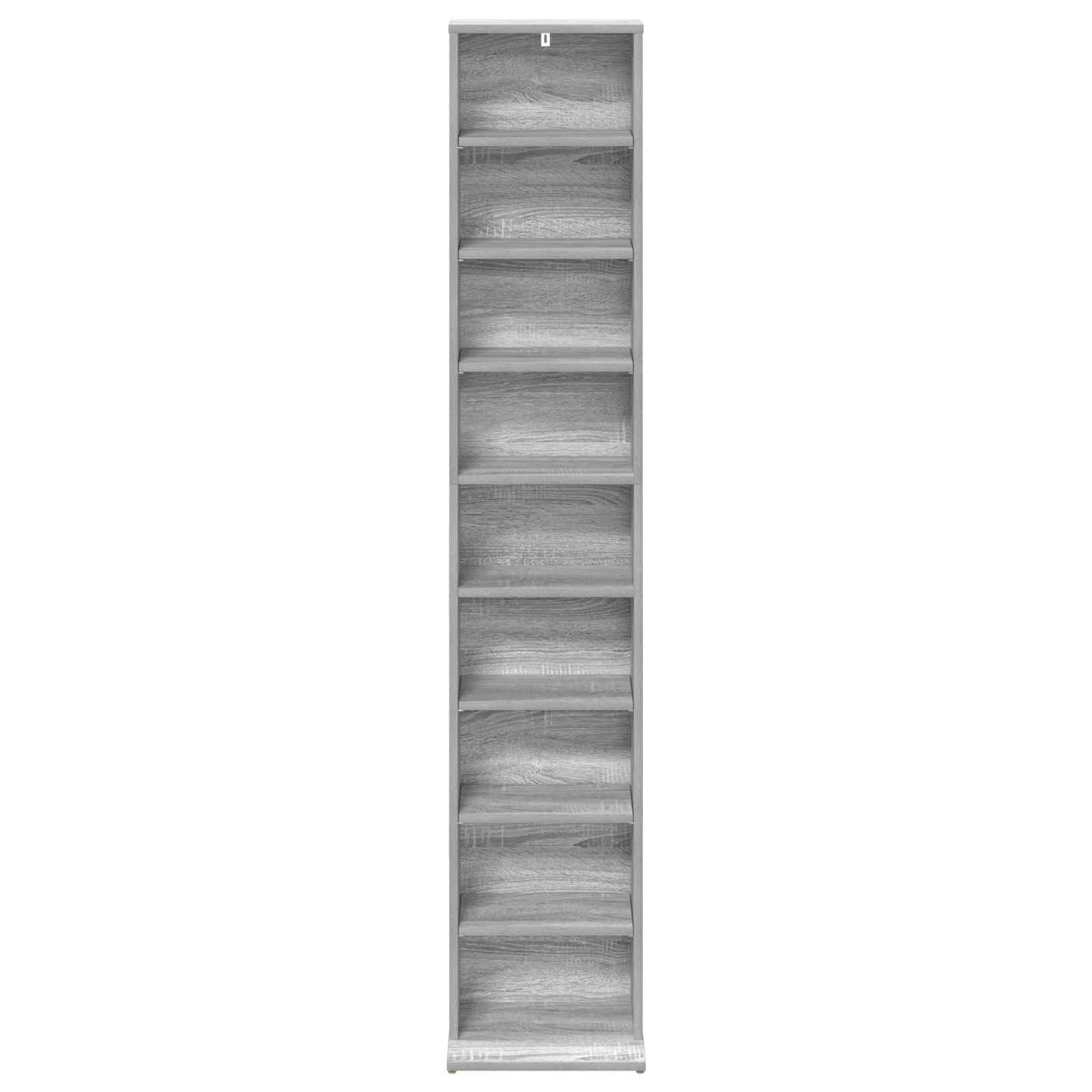 Ντουλάπα CD Γκρι Sonoma 33 x 23,5 x 175 εκ. Επεξεργασμένο Ξύλο - Pakobazaar