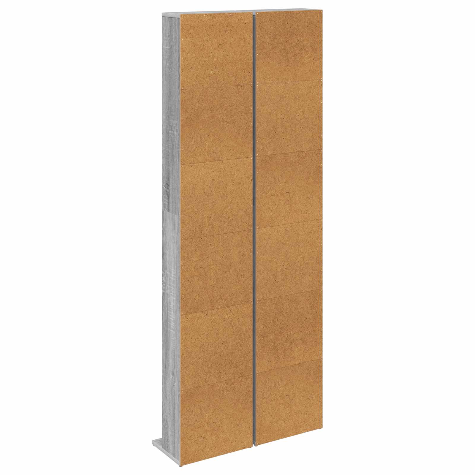 Ντουλάπα CD 2 τμχ. Γκρι Sonoma 33 x 23,5 x 175 εκ.