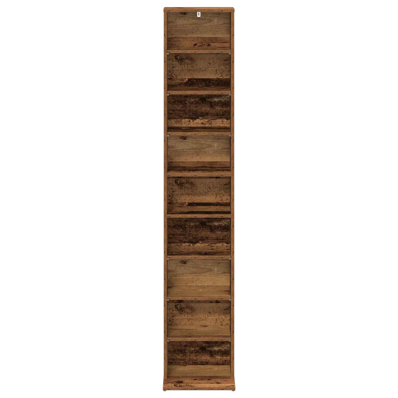 Ντουλάπα CD Παλαιωμένο ξύλο 33 x 23,5 x 175 εκ. - Pakobazaar