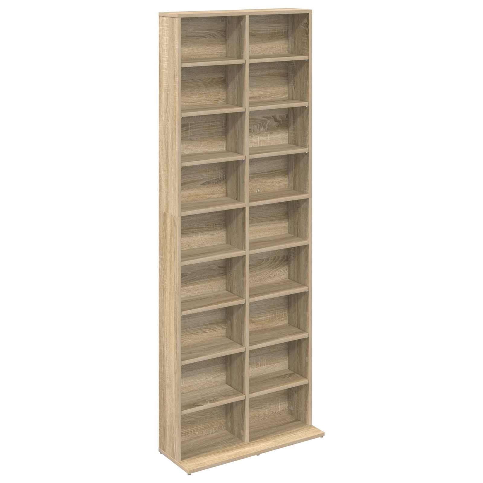 Ντουλάπα CD Sonoma Δρυς 65 x 23,5 x 175 εκ. Επεξεργασμένο Ξύλο