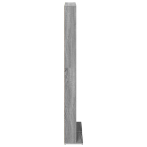 Ντουλάπα CD Γκρι Sonoma 65 x 23,5 x 175 εκ. Επεξεργασμένο Ξύλο