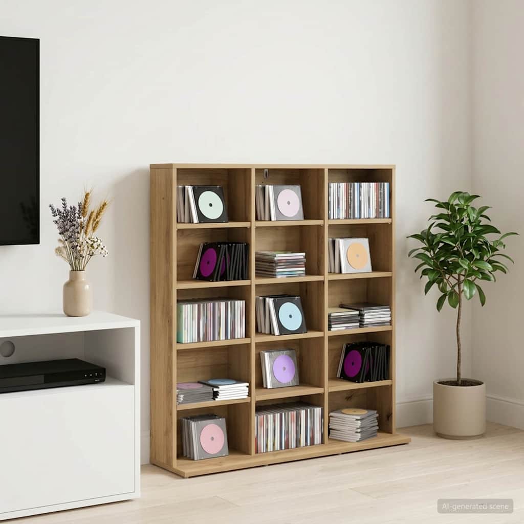 Ντουλάπα CD Artisan Δρυς 96 x 23,5 x 97,5 εκ. - Pakobazaar