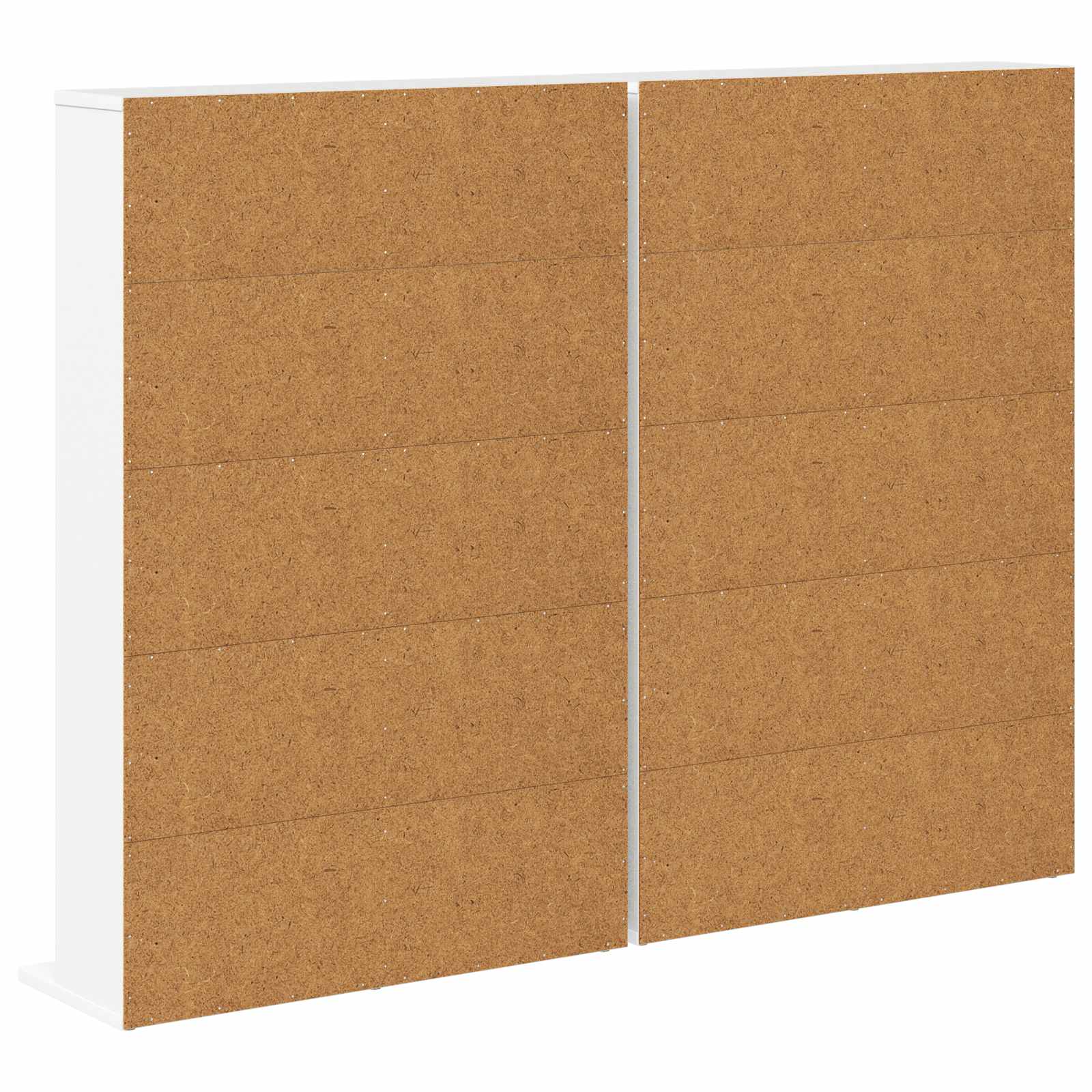 Ντουλάπα CD 2 τμχ. Λευκό 65 x 23,5 x 97,5 εκ. - Pakobazaar