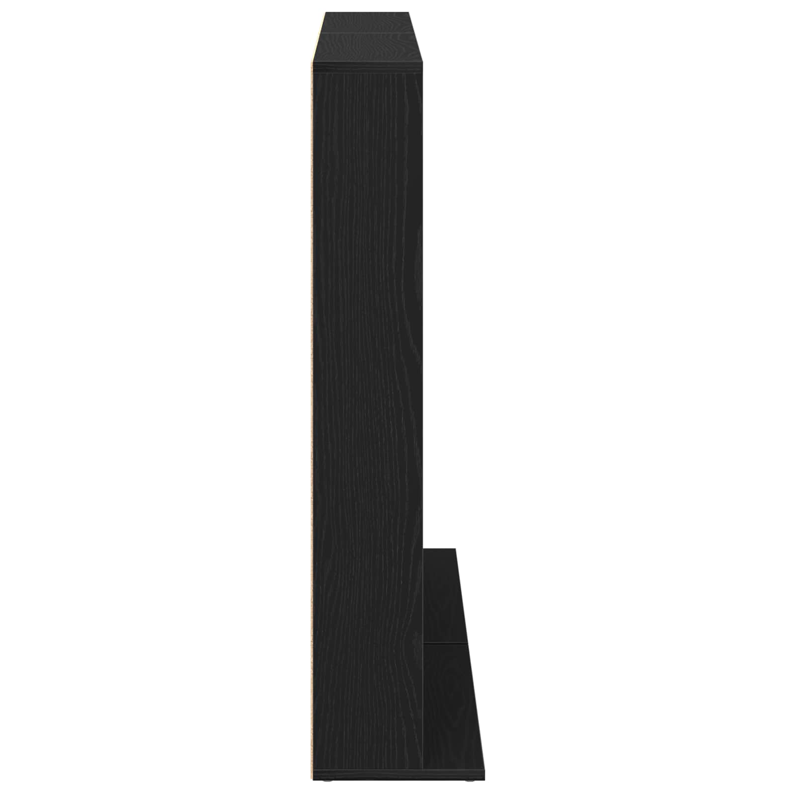 Ντουλάπα CD 2 τμχ. Μαύρη Δρυς 65 x 23,5 x 97,5 εκ. - Pakobazaar