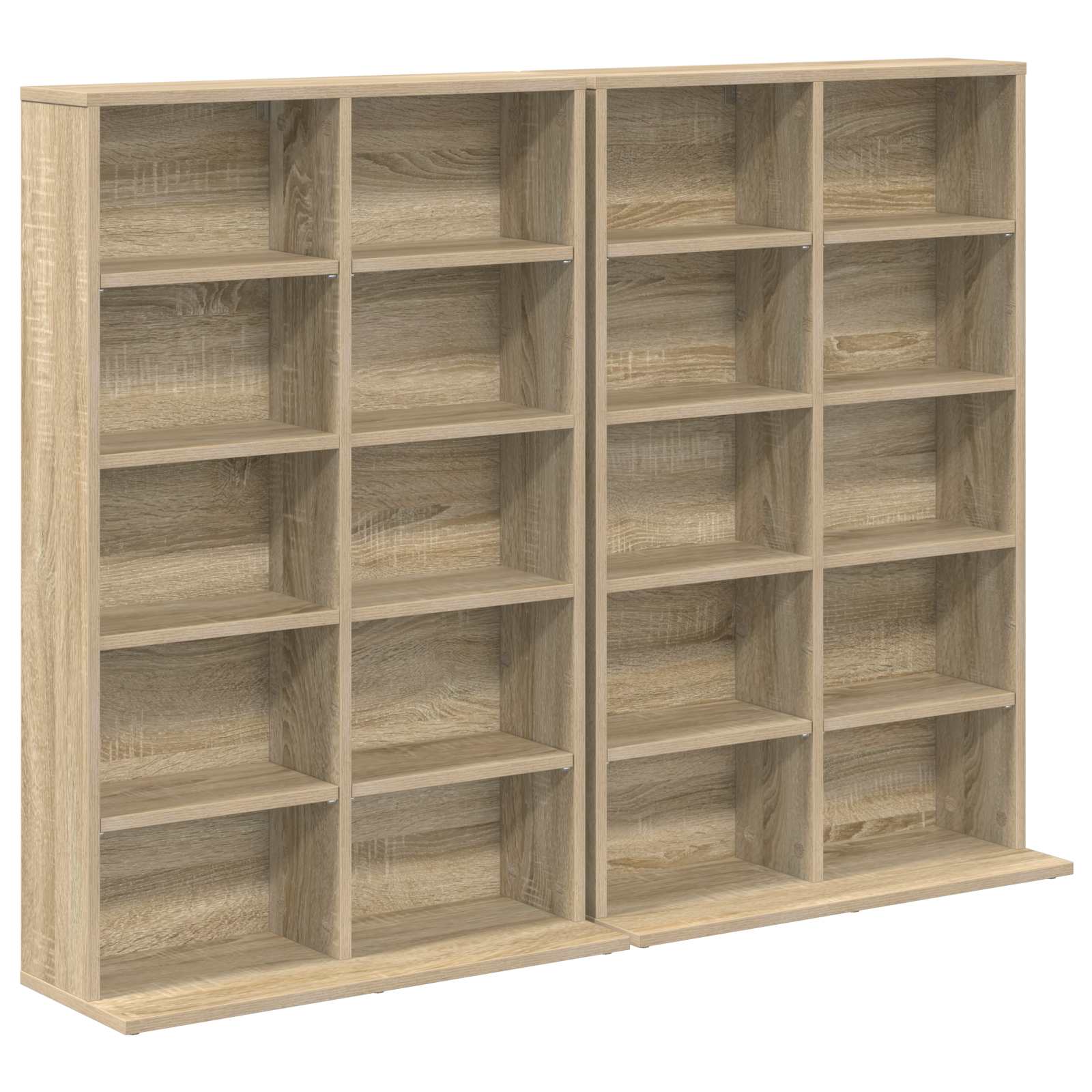 Ντουλάπα CD 2 τμχ. Sonoma Δρυς 65 x 23,5 x 97,5 εκ.