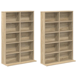 Ντουλάπα CD 2 τμχ. Sonoma Δρυς 65 x 23,5 x 97,5 εκ.