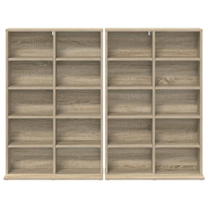 Ντουλάπα CD 2 τμχ. Sonoma Δρυς 65 x 23,5 x 97,5 εκ.