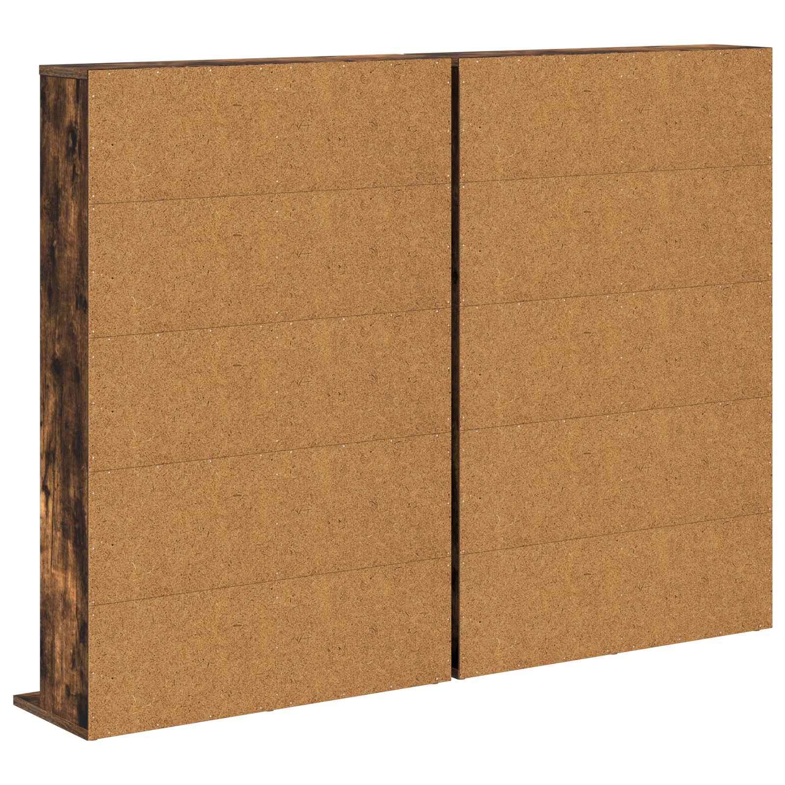 Ντουλάπα CD 2 τμχ. Καπνισμένο Ξύλο Δρυός 65 x 23,5 x 97,5 εκ. - Pakobazaar