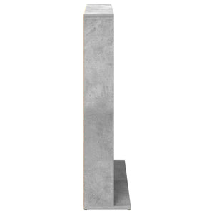 Ντουλάπα CD Γκρι Σκυροδέματος 33 x 23,5 x 97,5 εκ.