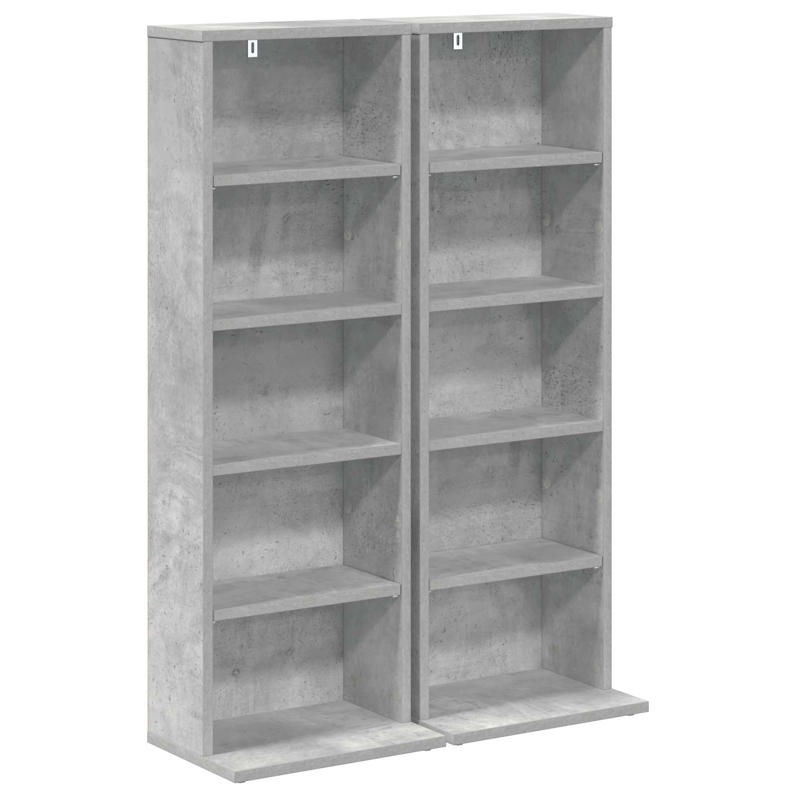 Ντουλάπα CD 2 τμχ. Γκρι Σκυροδέματος 33 x 23,5 x 97,5 εκ.